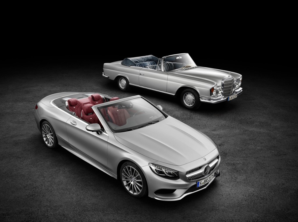 Mercedes-Benz S-Class Cabriolet classic new comparison